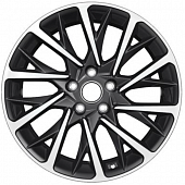Khomen KHW 1804 7.5x18 5*108 ET40 DIA60.1 Black-FP Литой