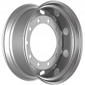 Accuride 10/335/281/0 11.75x22.5 10*335 ET0 DIA281 Silver Штампованный