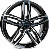 Aero V2184 6x16 5*114.3 ET43 DIA67.1 BFP Литой