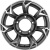 Khomen KHW 1505 5.5x15 5*139.7 ET5 DIA108.1 Gray-FP Литой