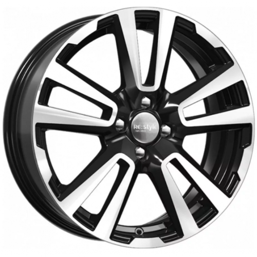 K&K КС874 6.5x17 5*114.3 ET50 DIA66.1 Алмаз черный Литой