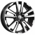 K&K КС874 6.5x17 5*114.3 ET50 DIA66.1 Алмаз черный Литой