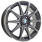 Venti 1716 7x17 4*100 ET40 DIA60.1 BL Литой