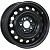 Trebl X40017 7x17 5*105 ET42 DIA56.6 Black Штампованный