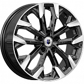 K&K Морейн 6.5x17 5*100 ET45 DIA67.1 Алмаз черный Литой