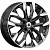 K&K Морейн 6.5x17 5*108 ET50 DIA63.3 Алмаз черный Литой