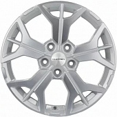 Khomen KHW 1715 7x17 5*112 ET40 DIA57.1 F-Silver-FP Литой