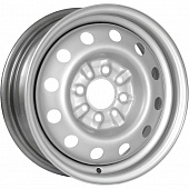 ТЗСК Lada 5.5x14 4*98 ET35 DIA58.6 Silver Штампованный