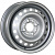 Trebl 4375T 5x13 4*100 ET46 DIA54.1 Silver Штампованный