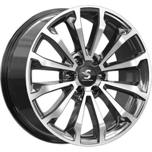 Скад КР006 8.5x20 6*139.7 ET33 DIA67.1 Алмаз черный Литой