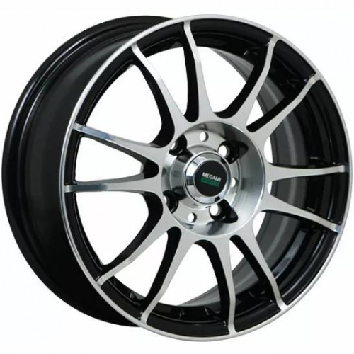 Megami MGM-3 6x15 4*100 ET40 DIA67.1 BKF Литой