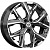 K&K Айона 6.5x18 5*110 ET40 DIA67.1 Алмаз черный Литой