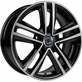 Aero V2137 6.5x16 5*110 ET46 DIA63.3 BFP Литой