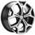Khomen KHW 1710 6.5x17 5*108 ET33 DIA60.1 Black-FP Литой Khomen KHW 1710 6.5x17 5*108 ET33 DIA60.1 Black-FP Литой