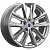 K&K Лацио 7.5x17 5*114.3 ET45 DIA66.1 Дарк платинум Литой