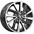 K&K КС899 6x15 4*100 ET40 DIA60.1 Алмаз черный Литой