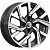 K&K КС1030 6x15 4*100 ET39 DIA60.1 Алмаз черный Литой