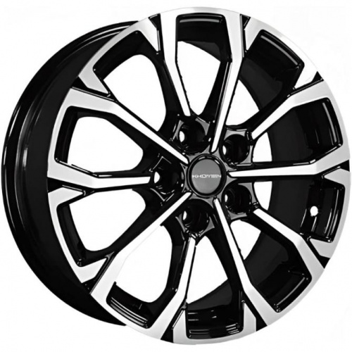 Khomen KHW 1605 6.5x16 5*114.3 ET44 DIA67.1 Black-FP Литой