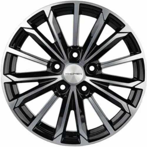 Khomen KHW 1611 6.5x16 5*112 ET50 DIA57.1 Black-FP Литой