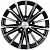 Khomen KHW 1611 6.5x16 5*108 ET45 DIA60.1 Black-FP Литой