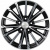 Khomen KHW 1611 6.5x16 5*112 ET50 DIA57.1 Black-FP Литой Khomen KHW 1611 6.5x16 5*112 ET50 DIA57.1 Black-FP Литой