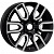 Khomen KHW 1723 8x17 6*139.7 ET30 DIA106.1 Black-FP Литой