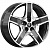 Скад KP008 8.5x20 5*120 ET47 DIA72.6 Алмаз черный Литой