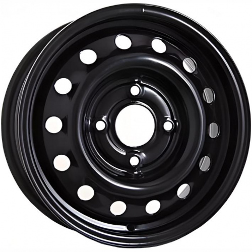 ТЗСК Huyndai Solaris/Kia Rio 6x15 4*100 ET48 DIA54.1 Black Штампованный
