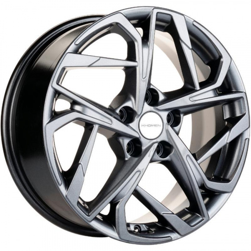 Khomen KHW 1716 7x17 5*110 ET46 DIA63.3 Gray Литой