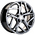 Khomen KHW 1716 7x17 5*108 ET50 DIA63.3 Gray Литой