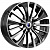 Скад Flanker 6.5x17 5*114.3 ET50 DIA67.1 Алмаз черный Литой