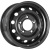 ТЗСК Chevrolet Niva 6x15 5*139.7 ET40 DIA98.6 Black Штампованный