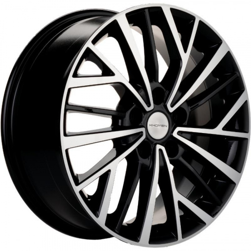 Khomen KHW 1717 7x17 5*114.3 ET50 DIA67.1 Black-FP Литой