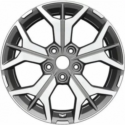 Khomen KHW 1715 7x17 5*114.3 ET45 DIA66.1 Gray-FP Литой