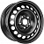 Magnetto 16029 6.5x16 5*114.3 ET45 DIA54.1 Black Штампованный