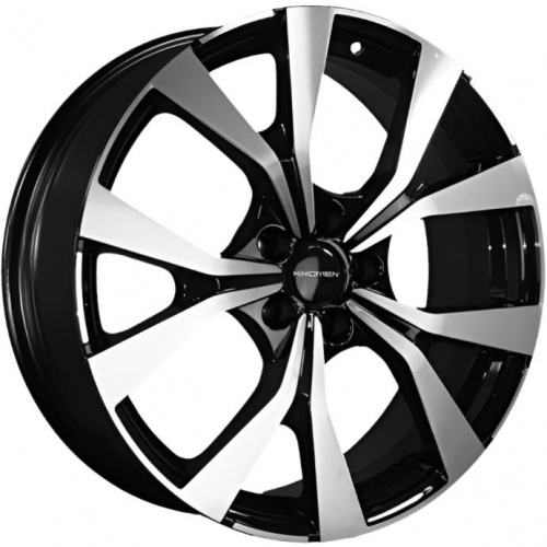 Khomen KHW 1906 7x19 5*108 ET45 DIA65.1 Black-FP Литой