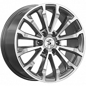 Скад КР006 8.5x20 6*139.7 ET33 DIA100.1 Алмаз графит Литой
